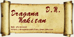 Dragana Makitan vizit kartica